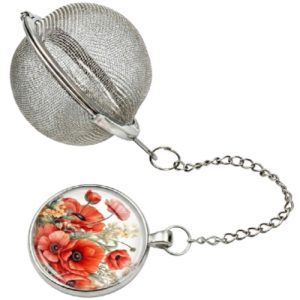 Filtro poppies, bola con cadena 5 cm.