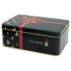 Estuche seasons negro, para galletas