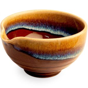 Tigela kata-orange, ceramica para matcha 0,50 l.