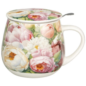 Taza piwone, porcelana 0,40 l. filtro y tapa