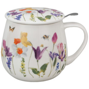 Taza may, porcelana 0,40 l. filtro y tapa