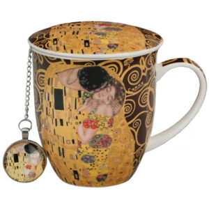 Kit klimt kiss, porcelana 0,40 l. tapa + filtro