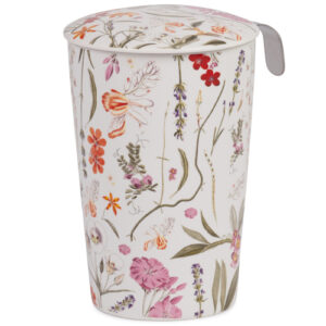 Taza mira, porcelana 0,35 l. filtro tapa