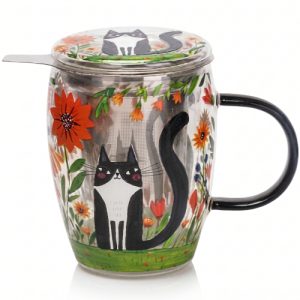 Mug meadow, cristal 0,35 l. filtro y tapa
