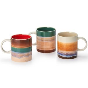 Caneca guillermo, ceramica 0,30 l., 3 modelos