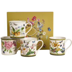 Set rhapsody, porcelana 4 canecas 0,4 l.